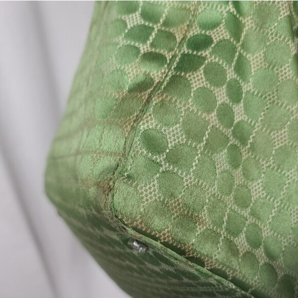 Kate Spade Green Drawstring Tote Purse - Picture 14 of 14